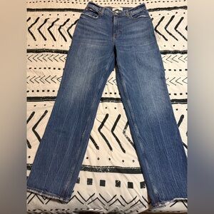 Abercrombie & Fitch Women's Straight Leg Blue Jeans